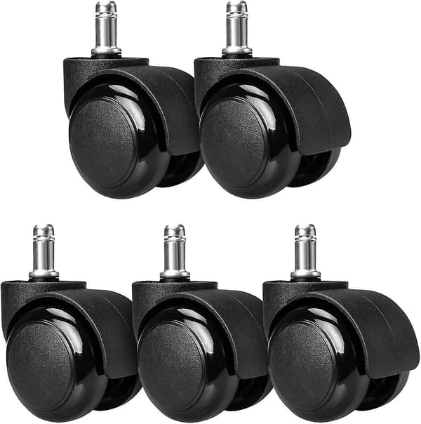 Kontorstol Caster Wheel - 5 Pack Armlæn Caster Wheel - 11/50mm Rep