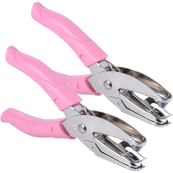 2 stansar hålstans liten mini liten formad cirkel hålstans papper stansar söt enkel hålstans scrapbooking
