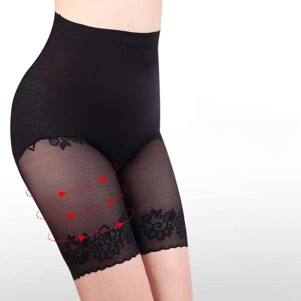 4st shorts under kjol Sexig spets Anti skavning lår säkerhetsshorts Lad