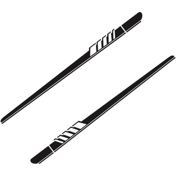 2 kpl Sivuhelma Auton Tarra Auton Korin Tarrat Auto Raidan Auton Str