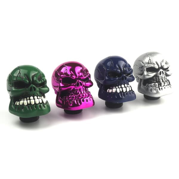 Universal Gear Shift Knob, Skeleton Skull Head Car Modified Gear Shift Kno