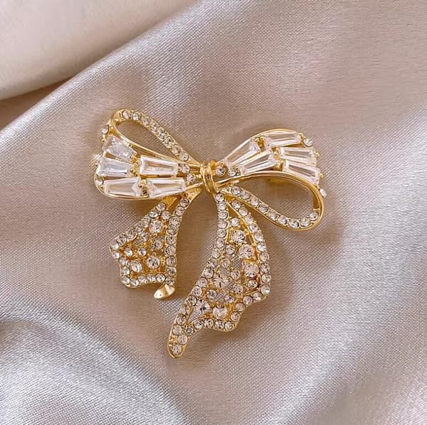 Kukka Rintaneula Naisille Väri Kristalli Rhinestones Retro Käsityönä