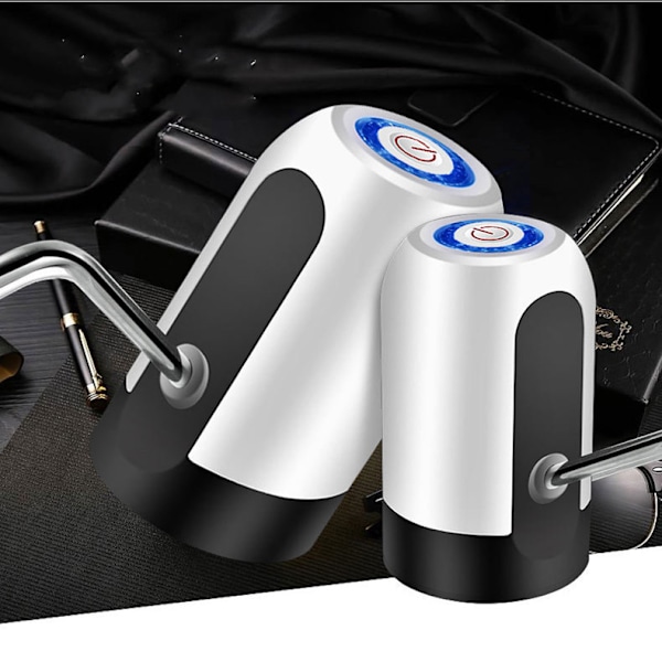 Hjemmevannsflaskepumpe Mini Tønneformet Vann Elektrisk Pumpe USB Automatisk