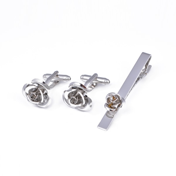 Manschettknappar Tie Clip Set Tie Clip Manschettknappar Set Herr Tie Clip Business