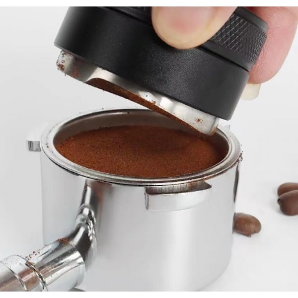 51 mm kaffedistributør, 51 mm stamper, 304 rustfrit stål presset klud pulver kaffestamper til espressomaskiner