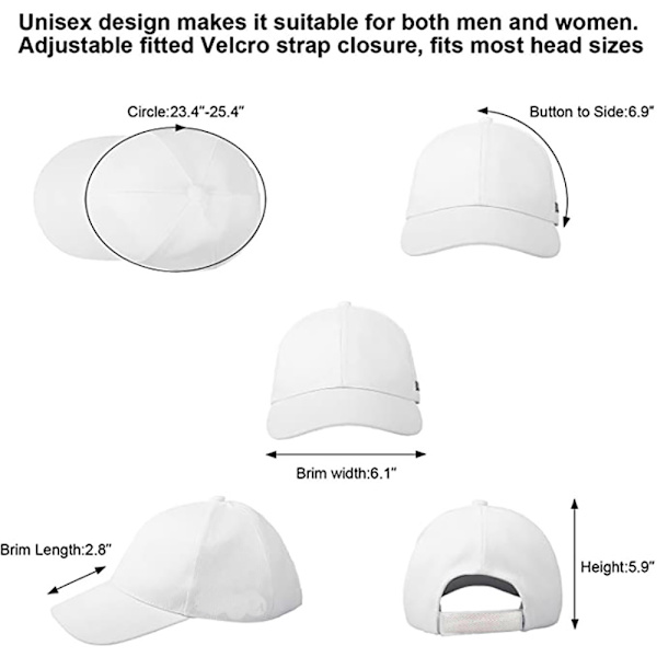 LED Baseball Cap Hat RGB med 7 farger Luminous Glowing USB-lading L