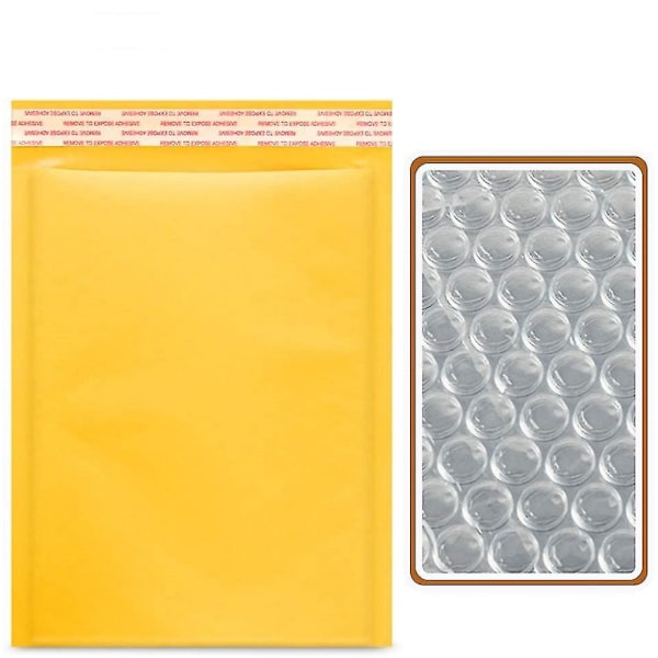 Kraft boblekonvolutter, 10x12 tommer 25 pakke fraktkonvolutter