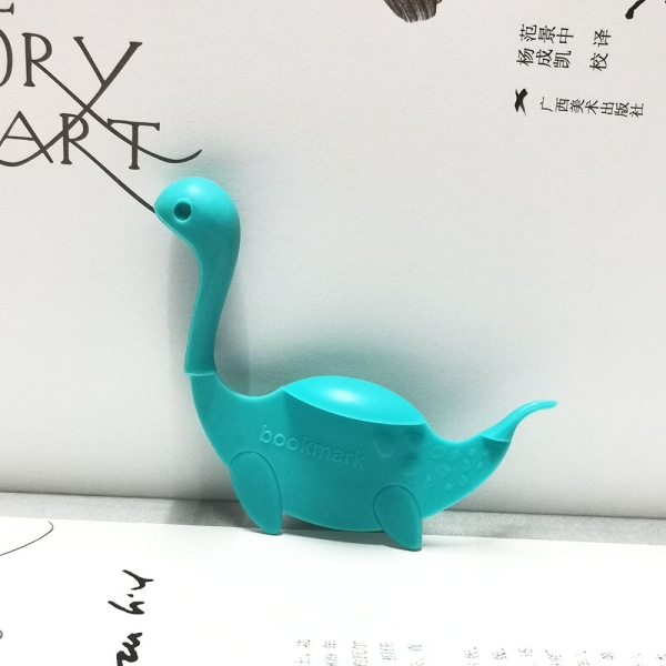 1 stk Kreativ Vannmonster & Dinosaur Formet Sidemarkør, 3d Dyr Sticky Note For Memo