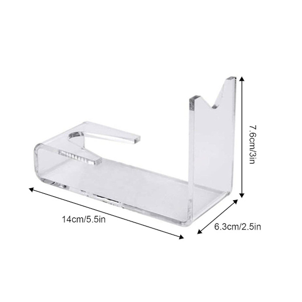 Pistol Display Stand 2 stk. Legetøjspistol Display Stand Holdere Klar Legetøjspistol Display Stativ Holder Til Børn Børn Universal