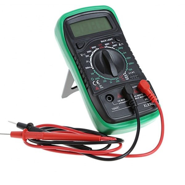 Digital Multimeter AC DC Voltmeter Amperemeter Ohmmeter Volt Tester Mätare