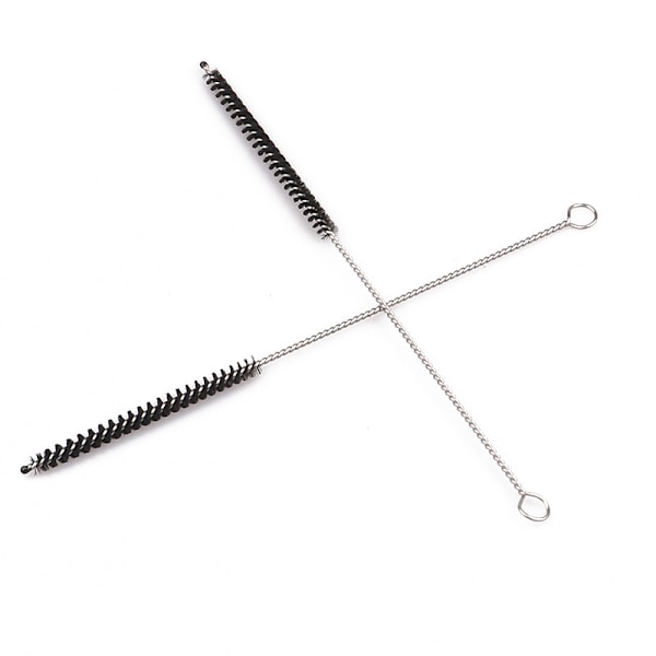 Trådborste för rengöring av metallrör 18,7 cm lång 6 mm diameter 3 st