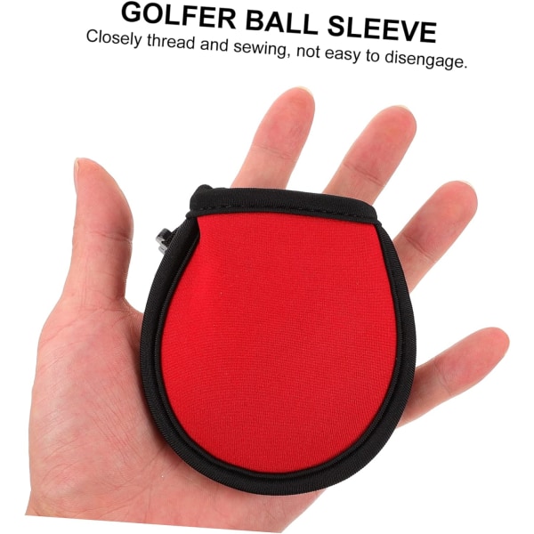 3 kpl golfpallokuoren tennis polyester puhdistuspussi, 9*10cm