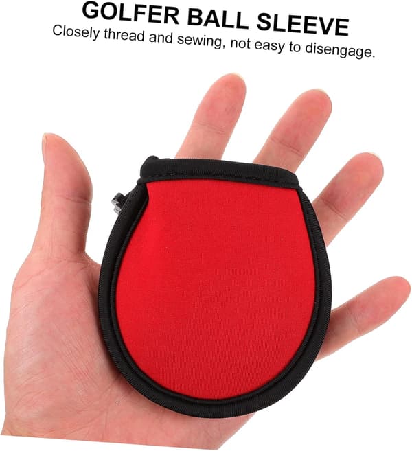 3 stk. golfboldpose, tennis polyester rengøringspose, 9*10cm