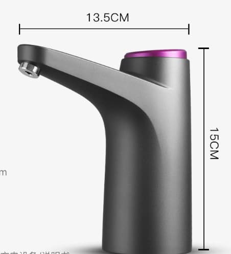 Vedenpullopumppu, pullotettu vesiannostelija, USB-käyttöinen vedenpullopumppu