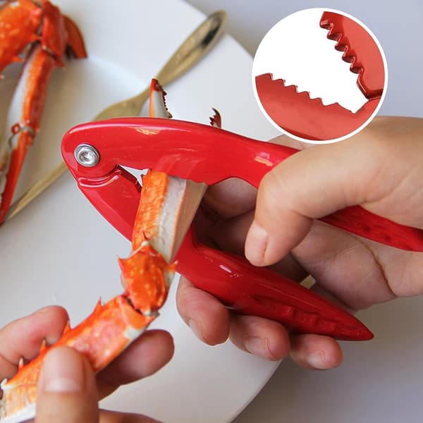 Seafood Cracker, Crab Crackers Seafood Clip Lobster Cracker Seafood Shell Cracking Tool Lobster Claws Kitchen Seafood Gadgets
