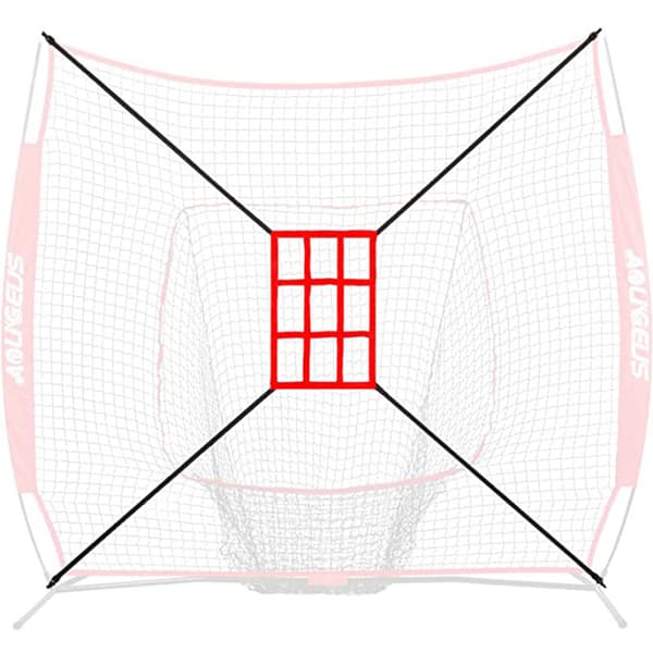 Justerbar Strike Zone Mål til Baseball Net, Træn Kast og