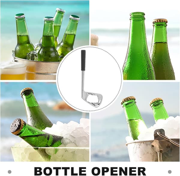 Golf-maila pullonavaaja Golfer Beer Gift Uutuus pullonavaaja