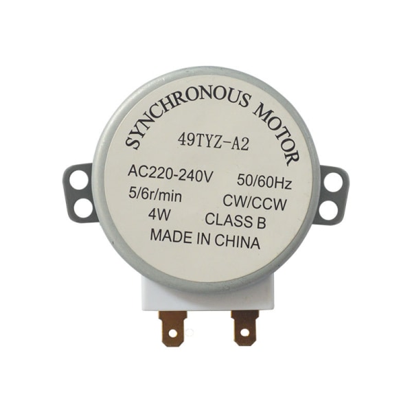 Ac 220-240v 50/60hz 5/6rpm 4w dreieskive synkronmotor for Miniwave