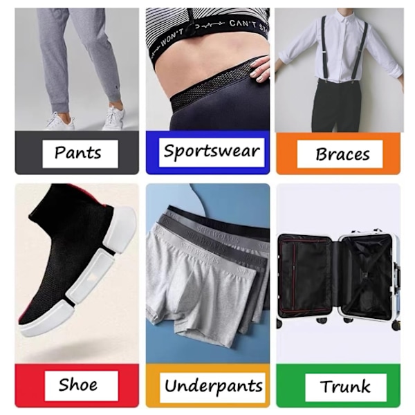 Elastikk til klær - 2,5 cm *20 m - Elastisk - Strikk - Sytilbehør - Flat strikk - Strikket elastikk - Svart - Polyester og lateks
