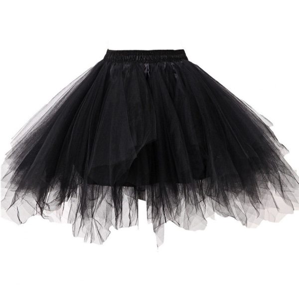 Women's tutu tulle skirt stretchy fluffy adult dance skirt