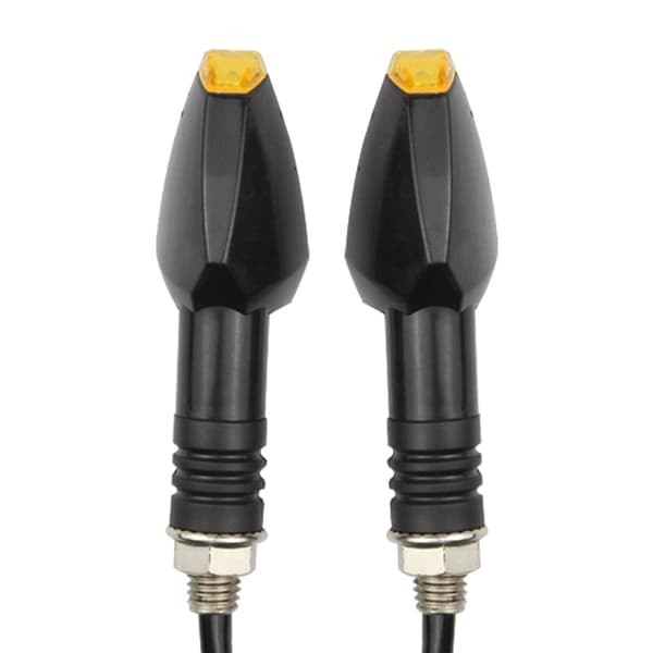 4 stk. LED-forlygter til motorcykel, blinklys til Harley Cruiser