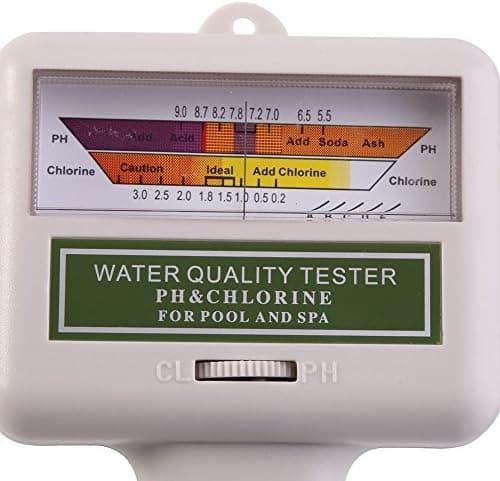 Fdit PH Automatisk Klor Tester PH Måler Digital Vandanalysator Specielt til Swimmingpool Spa Akvarium