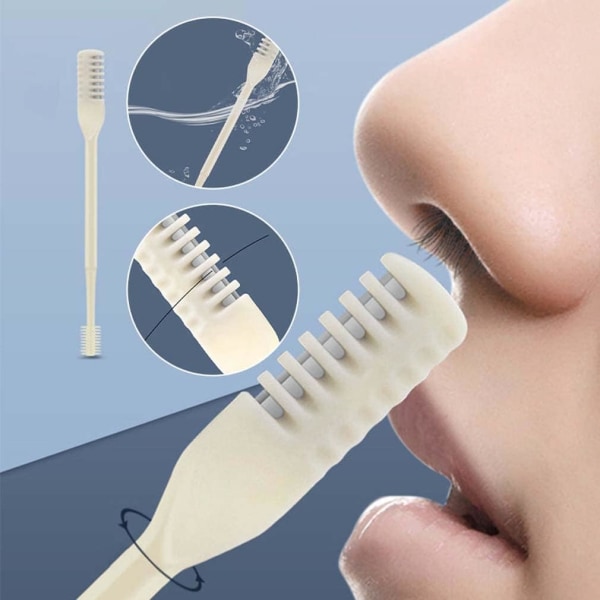 12 st näshårklippare, 360 graders roterande näshårtrimmer för kvinnor