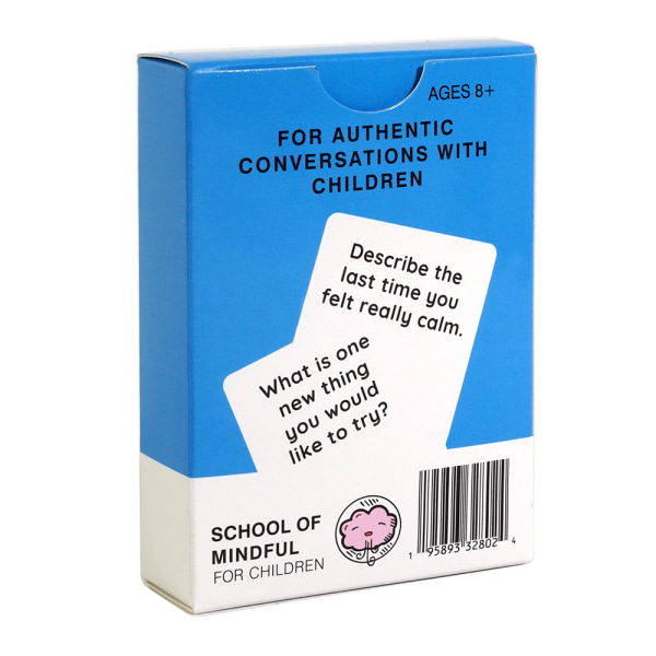 Mindfulness-pelit lapsille: Mindfulness Talk Cards lapsille ja vanhemmille