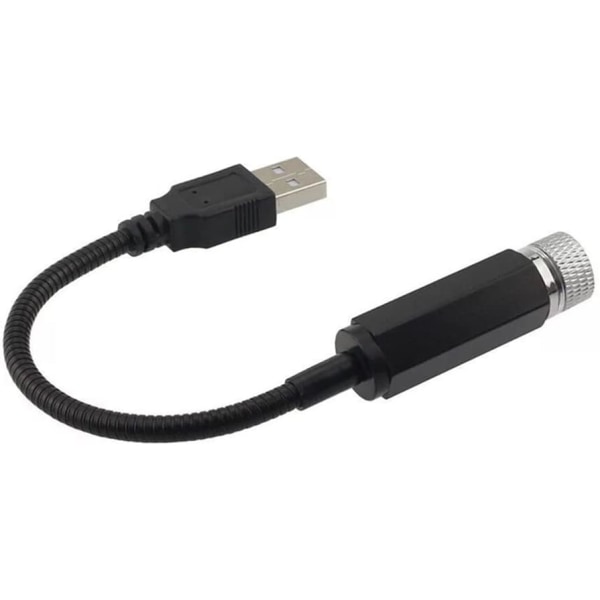 Mini LED-projektorivalo tähtitaivas, USB-liitäntäyövalo, romanttinen