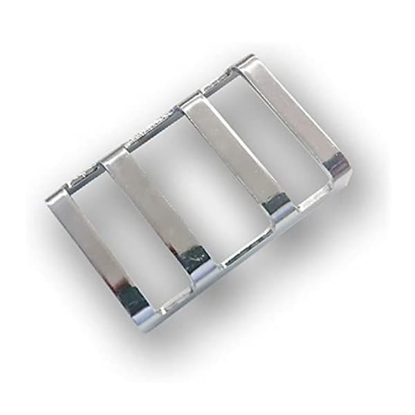 Säkerhetsskyddsspänne i rostfritt stål - 3-pack-48*32mm