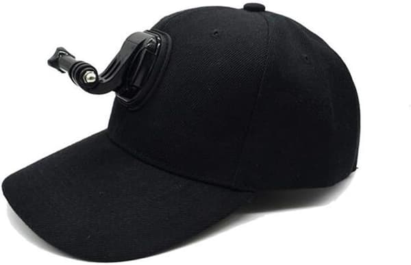 Baseball Hat, Solhat med Quick Release Buckle Mount til GoPro Hero 6