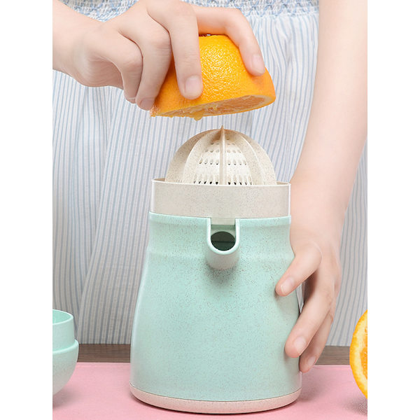 Manuel citronpresser, manuel citruspresser, BPA-fri, opvaskemaskine sikker, manuel citruspresser til citroner, limefrugter, appelsiner, appelsin, grapefrugt, forskellige frugter