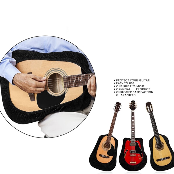 Gitarrfodral Gitarr Gig Bag Gitarrskydd Skyddshylsa för Aco