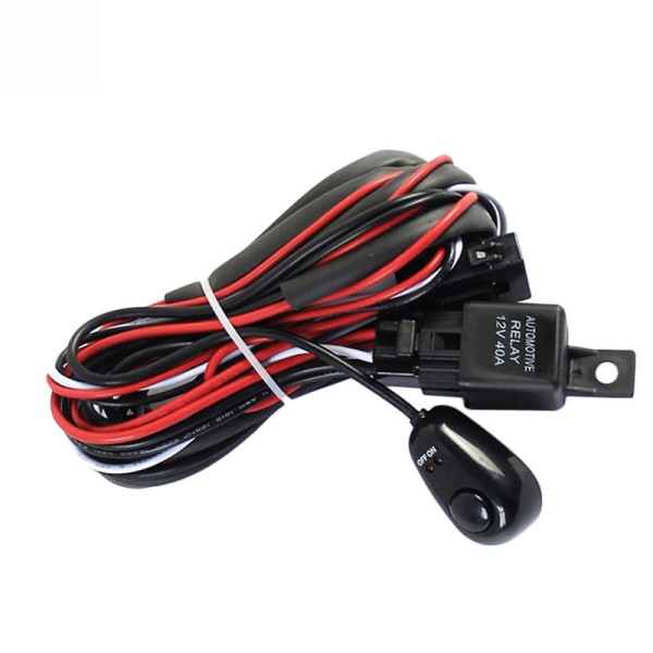 Fog Light Switch Wiring Harness, Fog Light Wiring Kit Waterproof Relay, Fo