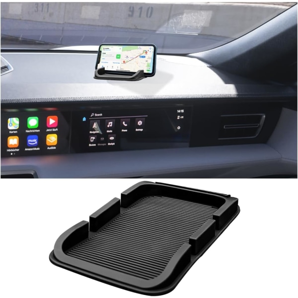 Anti-Slip Phone Mat, Car Phone Dashboard Tray, Non-Slip Dashboard Mat, 3 i