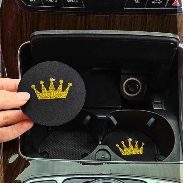 Søte koppholder-underlag for bilen din med fingertuppgrep, Auto Access