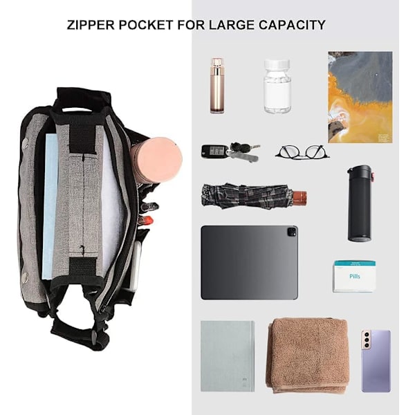 Supregear Side Walker Bag, Walker Side Access Bag Organizer Pouch Tote