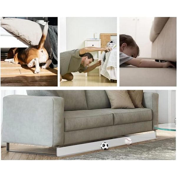 Under Couch Kid og Dog Toy Blocker Sofa Toy Blocker Sektionssofa Connect
