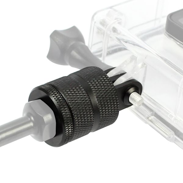 Universel 360 graders roterende stativmonteringadapter, Alumiun-monteringadapter