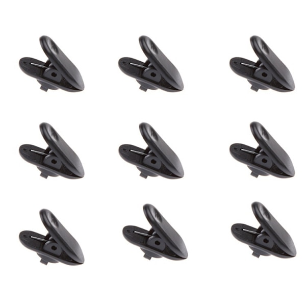 12 Pieces 360 Degree Rotation Cable Clothes Clip Cable Clamp for Earphone