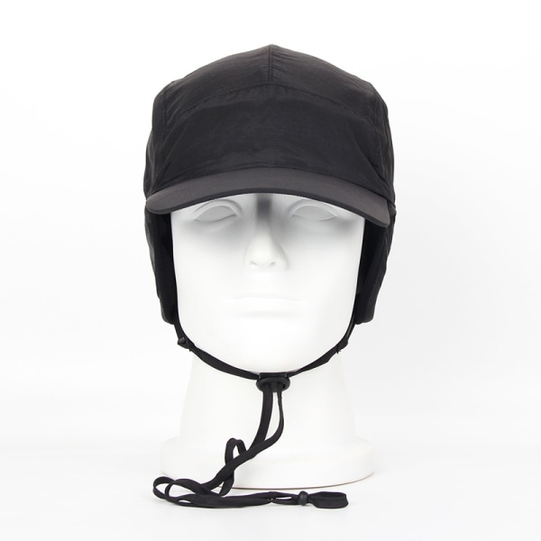 Unisex Vandtæt Vinterhue Fleeceforet Øreklapper Baseball Cap