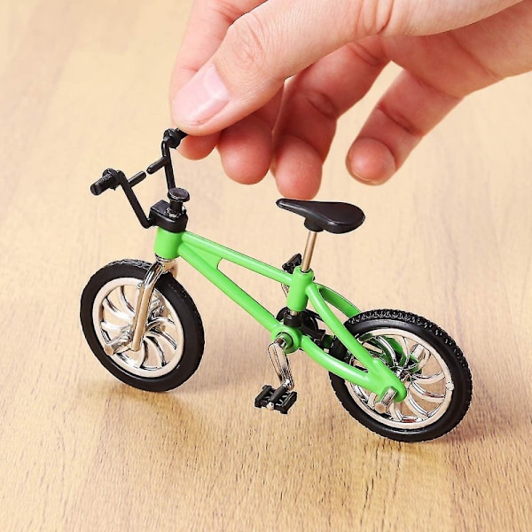 Fingercykler Bmx, Finger Mountainbike, Mini Model Ornamenter - 4stk