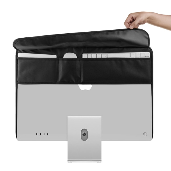 1 stk. Monitor Støv Cover Antistatisk Display LED LCD Passer til 24'' Computere