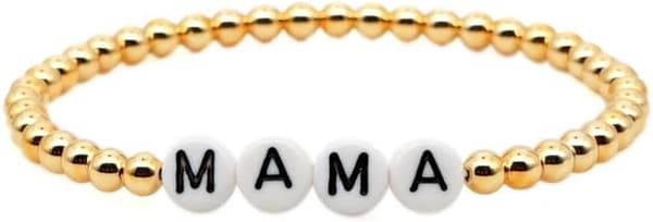 Guldperleperle Armbånd Messing Mor Kærlighedsbrev Wrap Armbånd Boho Han