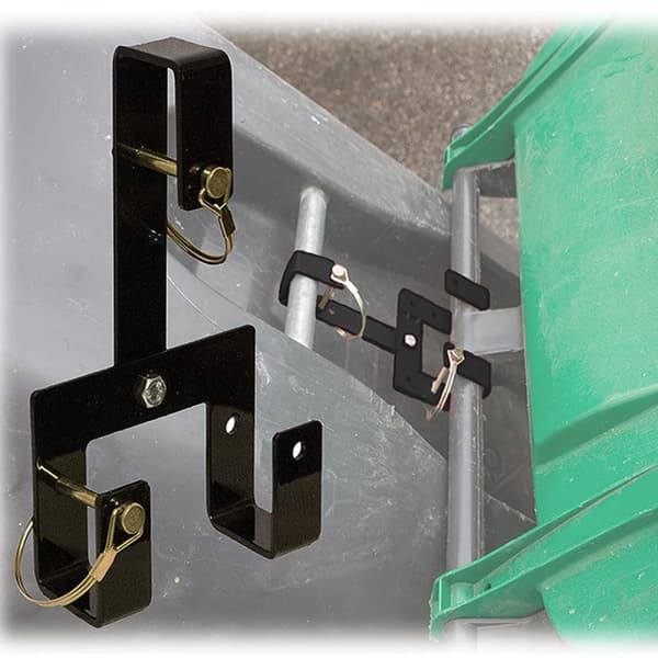 1 stk traktorhitchfeste, universell hitch hauler for søppelbøtte | E