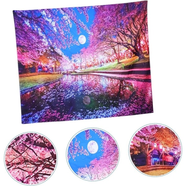 apestry Tre Tapestry Blomsterdekorasjoner Baby Dekor Sommer Fest Tapes