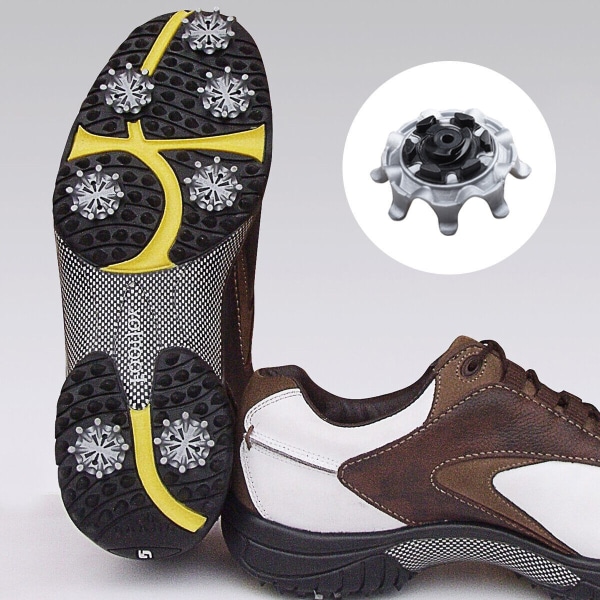 14 stk. Golfsko Spikes for Golfsko Premium Robust TPR Material Spikes Pins for Golf Treningshjelpemidler