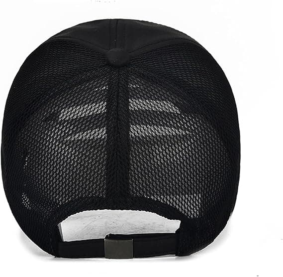 Baseball Cap, Sommer Baseball Solhatter Pustende Canvas Baseball Cap