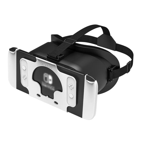 VR Headset - Designet til Nintendo Switch LCD/OLED, VR Briller med Annonce
