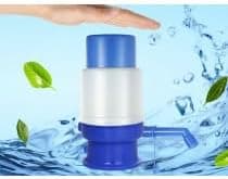 Manuell vattenflaska pump bärbar vattenpump plast dricksvatten dispenser